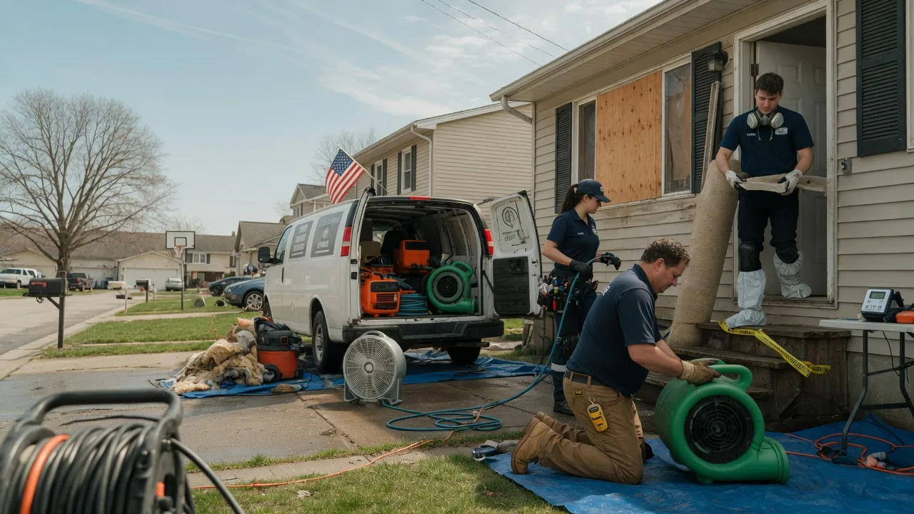 Water Damage Restoration in Lisbon, LA near me